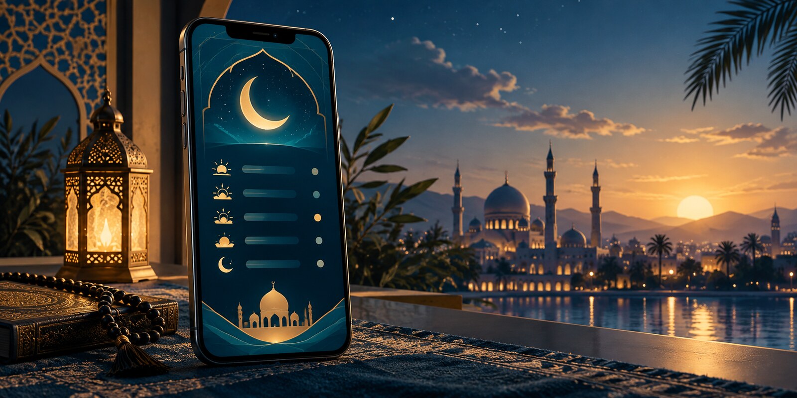 Islamic App - Testes Iniciados