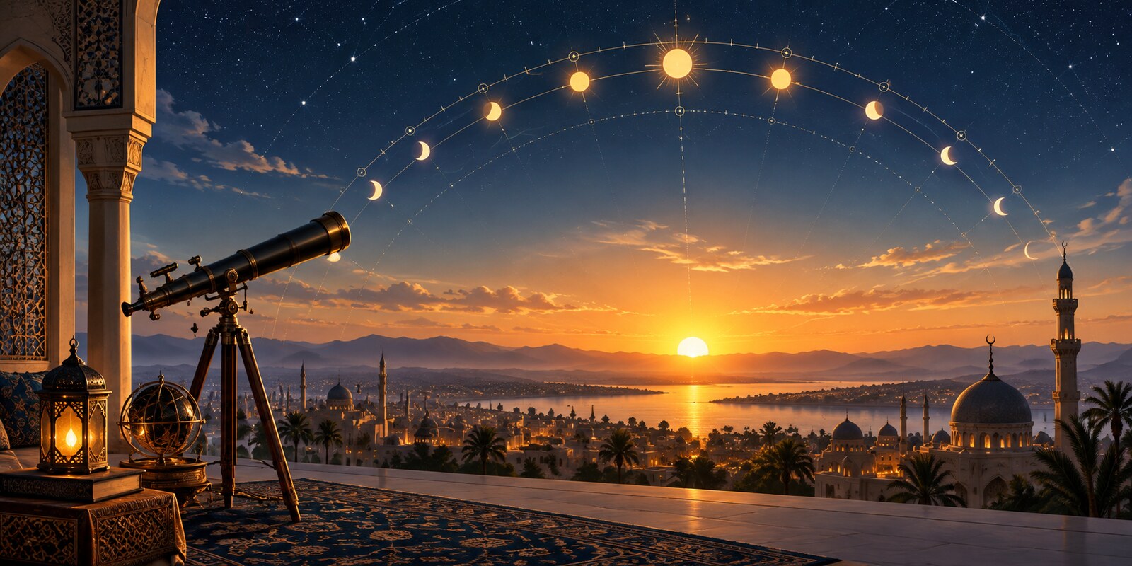 Nascer e Por do Sol Astronômico