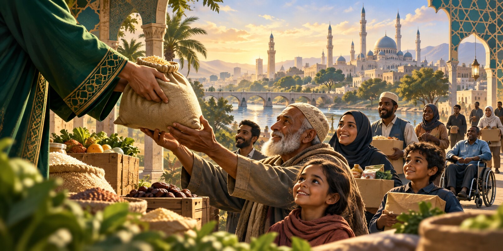 Zakat e Sadaqah: obrigação, generosidade e justiça social — e por que apoiar projetos da Ummah